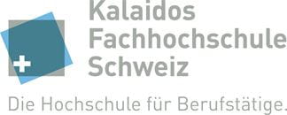 Logo Kalaidos Fachhochschule mit Claim